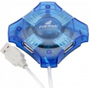 Hub 4 Portas Fortrek USB 2.0 HBU-401 - PN # 51922