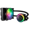 WATER COOLER COOLER MASTER MASTERLIQUID ML120R RGB COM 2 FANS ARGB 120MM ACOMPANHA CONTROLADORA ARGB- MLX-D12M-A20PC-R1