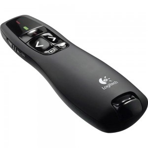 Apresentador Logitech R400 Laserpoint Preto - 910-001354