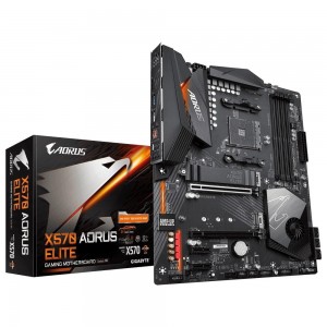 Placa Mae Gigabyte X570 AORUS ELITE (AM4/DDRA/ATX/HDMI) - PN # X570 AORUS ELITE