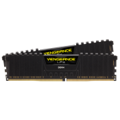 Kit Memoria Corsair Veng RGB 2x8GB 3000MHz DDR4 C16 Preta - PN # CMW16GX4M2C3000C15