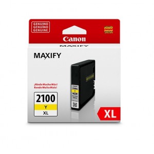 Cartucho de Tinta Canon PGI-2100XL Y - 19,3ml - 9282B001AA