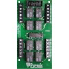 Modulo Expansor de Saidas PGMs conexão flat cable - PN # FPPCX-ATE8R
