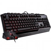 KIT TECLADO E MOUSE GAMER COOLER MASTER DEVASTATOR 3 PLUS SWITCHES MEM-CHANICAL PADRAO ABNT2 USB 2.0 SGB-3001-KKMF1-BR