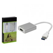 Cabo Conversor USB Para HDMI 20 Centimetros