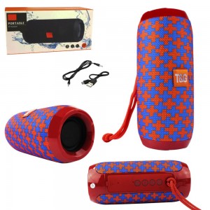 Caixa De Som Charge Bluetooth 10W Resistente Agua Vermelho E Azul