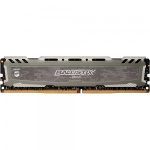 Memoria Crucial Ballistix 8Gb 2400Mhz DDR4 CL16 DIMM CINZA - PN # BLS8G4D240FSBK