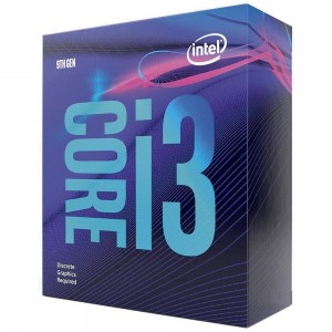 PROCESSADOR INTEL 9100F CORE I3 (1151) 3.60GHZ BOX - BX80684I39100F 9ª GER