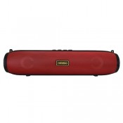 Caixa de Som Bluetooth USB 10W Atende Ligacoes Micro SD Card Marrom KM-203