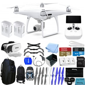 Drone Dji Phantom 4  pro+ Plus com Tela kit 2 Bateria MEGA PRO