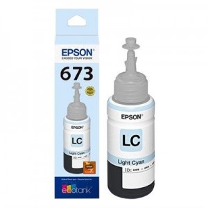 GARRAFA DE TINTA EPSON CIANO CLARO 70ML - T673520-AL