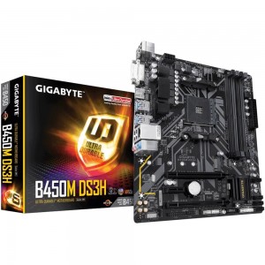 Placa Mae Gigabyte B450M (AM4/DDR4/HDMI/MicroATX) - PN # B450M DS3H