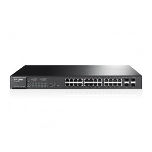 Switch Tplink Smart POE+ Gigabit 24P com 4 slots sfp combo - PN # T1600G-28PS (TL-SG2424P)