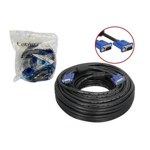 Cabo VGA Macho Para Macho Com Filtro 20 Metros OEM