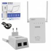 Repetidor De Sinal Wirelles Duas Antenas 300 Mbps Kp-3006