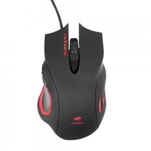 Mouse C3TECH GAMER USB BUZZARD MG-110BK PRETO - PN # 402060550200
