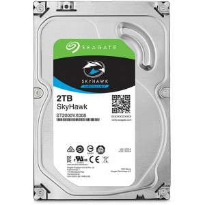 HD SEA SATA 2TB 64MB 5900RPM SkyHawk 6Gb/s - PN# ST2000VX008