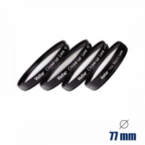 Kit lentes VIVITAR 77mm Filter kit series 1  UV cpl fld