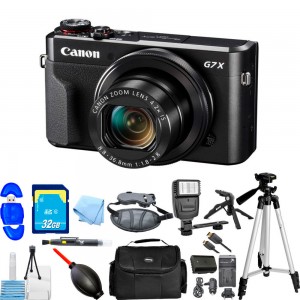 Camera digital Canon PowerShot G7 X Mark II Digital super kit completa