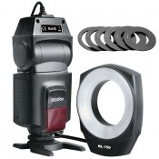 FLASH MACRO RING GODOX GREIKA PARA CAMERAS DSLR - UNIVERSAL