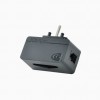 DPS ICLAMPER POCKET 2P+TEL C/ CABO RJ11 PRETO