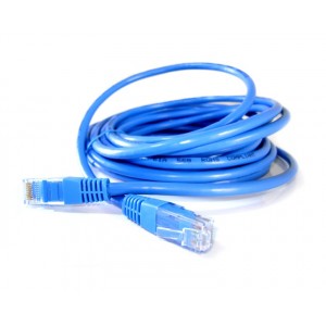 ESS PATCH CORD NEXANS CAT5E UTP CM 2,5M AZUL - 91418