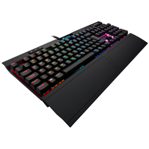 Teclado Corsair K70 RGB MK.2 RAPIDFIRE Ch. MX (Port. Brasil) - PN # CH-9109014-BR