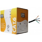 CABO FURUKAWA SOHOPLUS U/UTP CAT6 PRETO