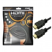 Cabo HDMI PIX Flat Gold - 2.0 4k hdr 19p 10m - PN # 018-5027