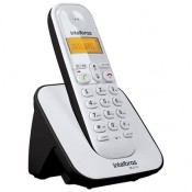 Telefone sem fio Intelbras  TS 3110 branco preto BCO/PTO