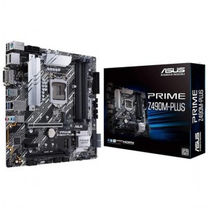 PL Mae Asus Prime Z490M-PLUS 1200/DDR4/HDMI/M2/mATX 