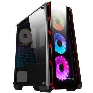 Gabinete Xigmatek Astro Metal Red