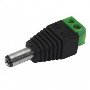 Conector borne p4 macho borne 2.1 / 5.5mm - parafuso - PN # 062-9791