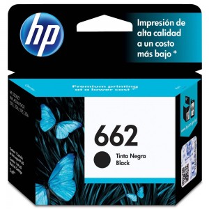 CARTUCHO HP 662 PRETO 2ML - CZ103AB