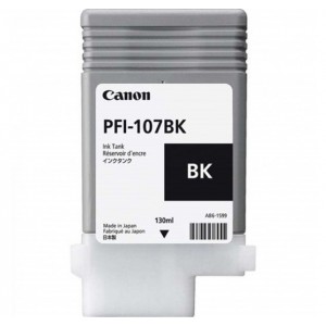 Cartucho de Tinta Canon PFI-107 BK-130ml - 6704B012AA