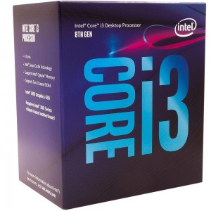 Processador Intel Core i3-8100 3.6GHz 6Mb LGA 1151 65W CoffeeLake - PN # BX80684I38100